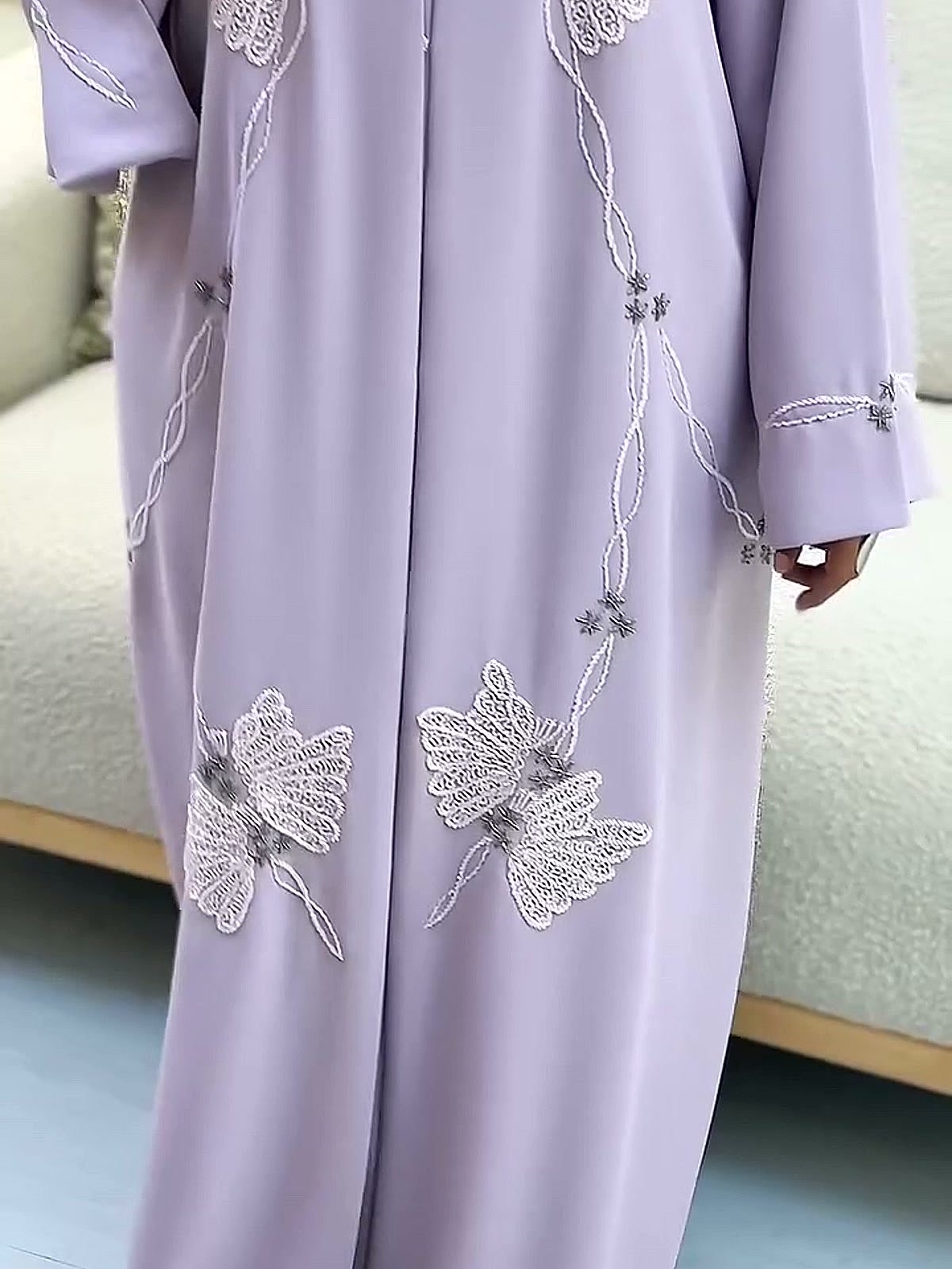 lavender noor abaya – ado 1219