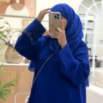royal sapphire abaya