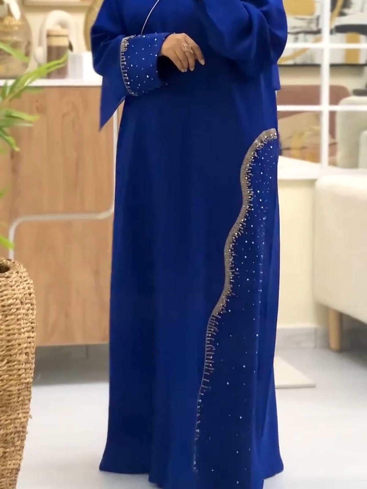 royal sapphire abaya