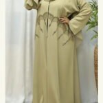 sand blossom luxe abaya – ado 1223