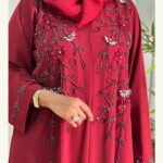 rouge blossom abaya – ado 1222