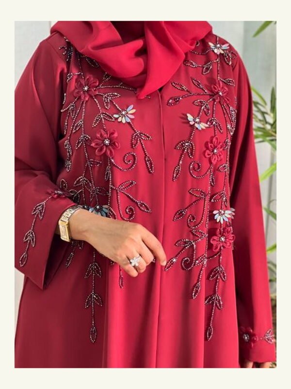 rouge blossom abaya – ado 1222