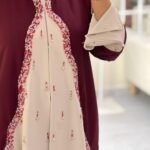 ruby veil elegance abaya – ado 1233