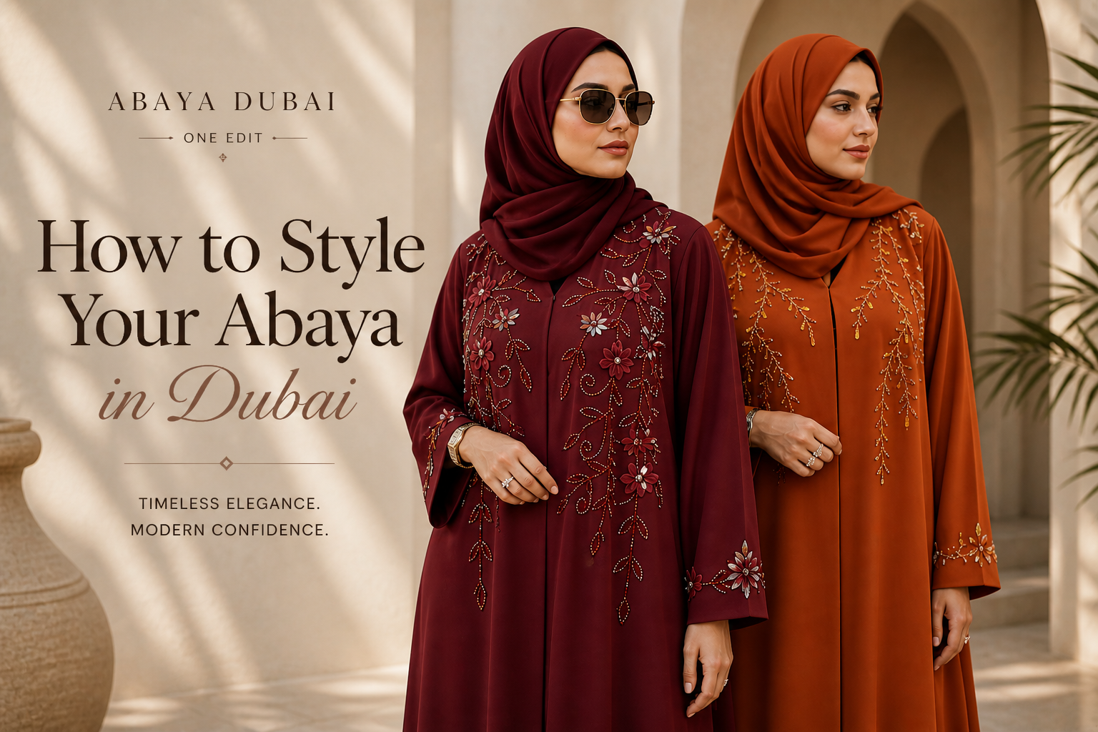 style your abaya in dubai