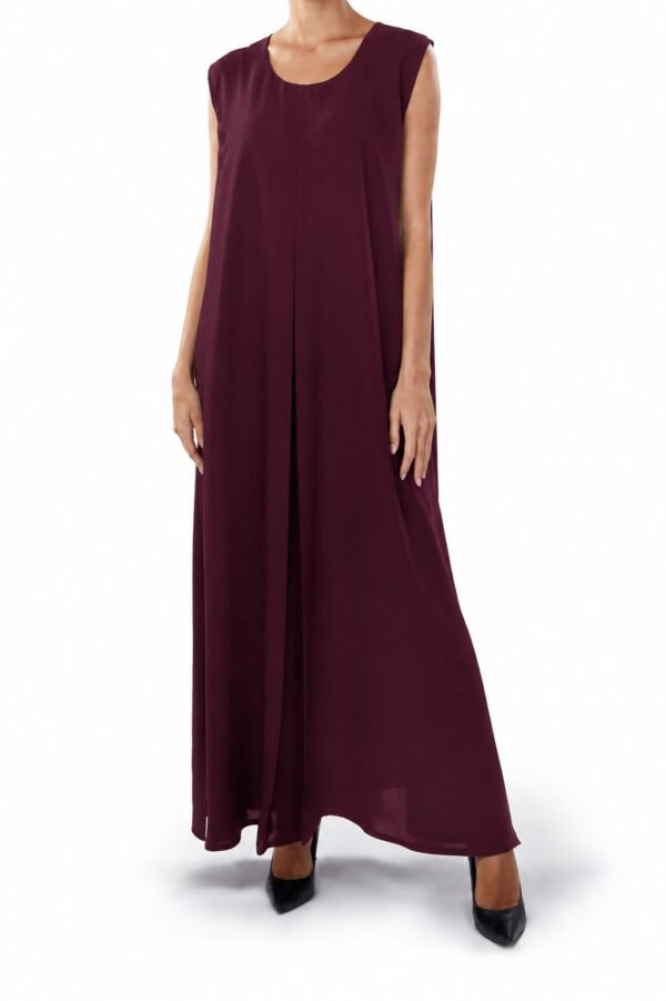 Burgundy Plain Inner Dress