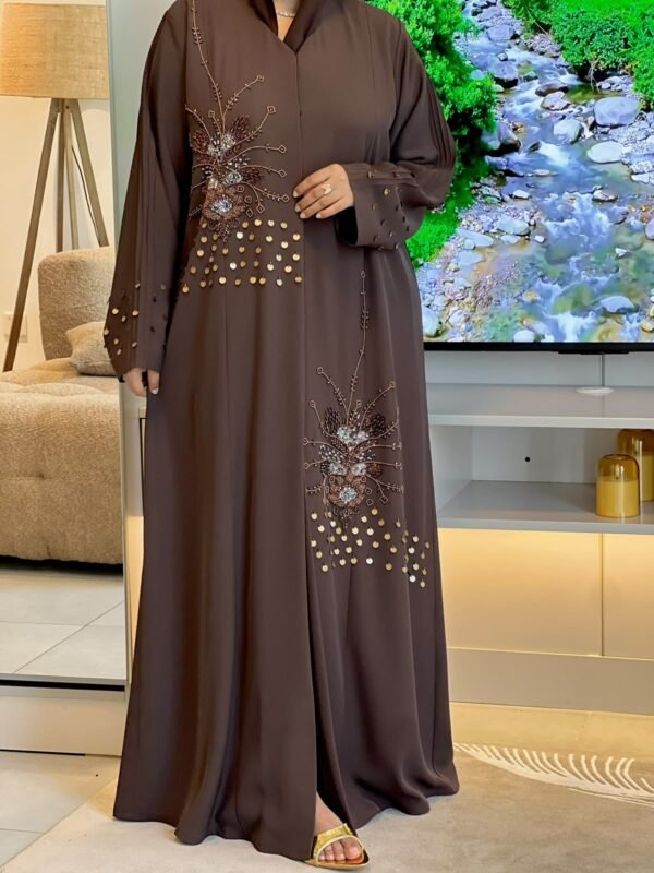 Mocha Radiance Abaya